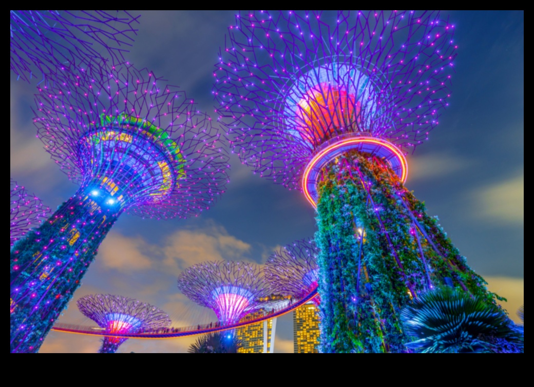 Obiective turistice: iluminarea celor mai frumoase priveliști