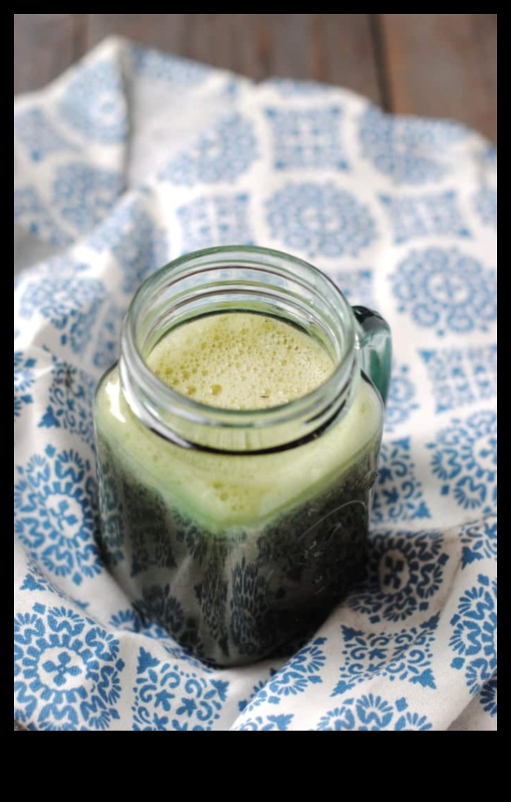 Savory Greens Un ghid pentru crearea de smoothie-uri verzi delicioase și nutritive 4 Savory Greens: Explorând combinații creative și aromate de smoothie verde