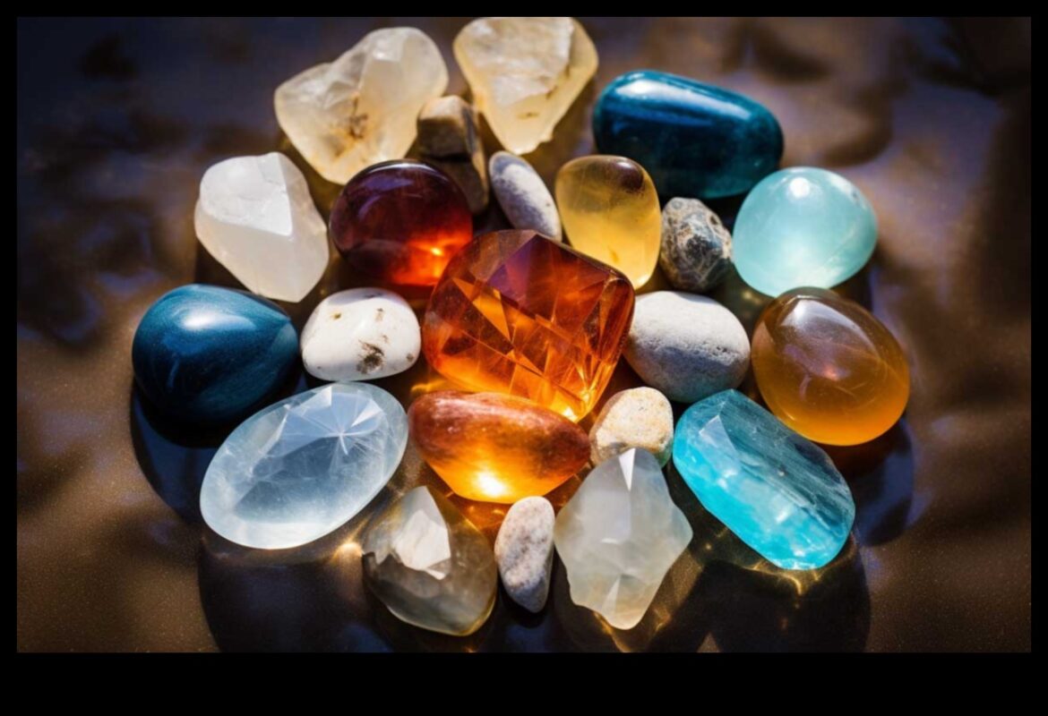 Topaz Twilight: Captivați cu mistica pietrelor prețioase de aur