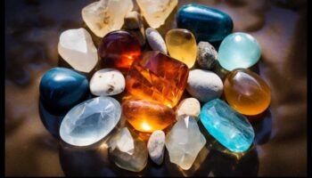 Topaz Twilight: Captivați cu mistica pietrelor prețioase de aur